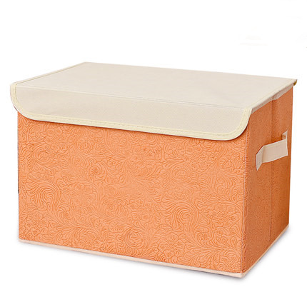 Decorative Storage Box With Lid Foldable Cardboard Storage Drawers