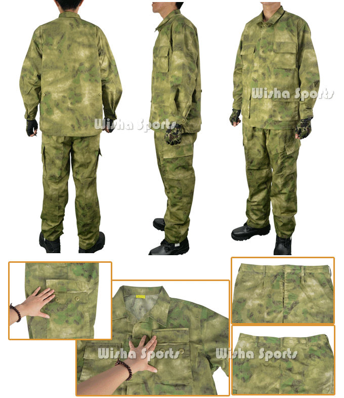 古典的な軍服bdu軍服バージョンのホット販売ですa- tacfg迷彩柄問屋・仕入れ・卸・卸売り
