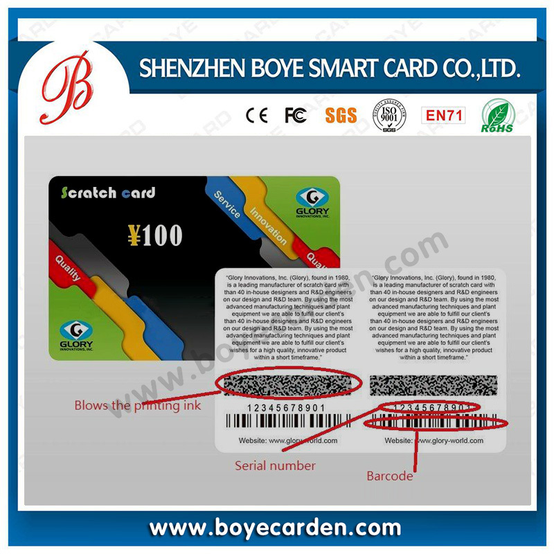 CR80 standard lottery scratch card printing/pvc scratch off card printing machine on m.alibaba.com