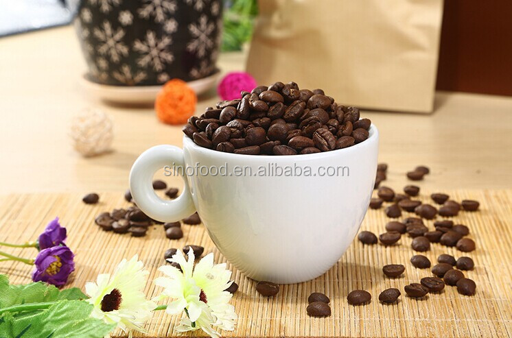 Roasted coffee beans pregiata