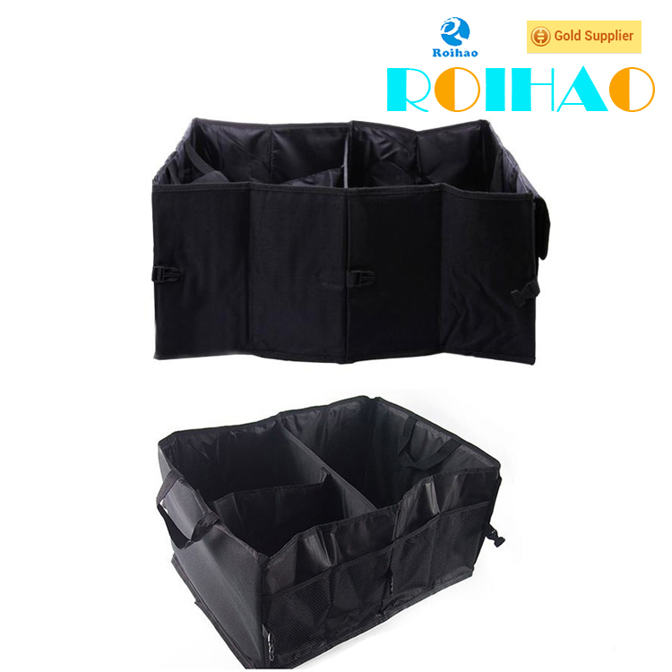 Roihao popular item funky foldable car trunk organizer with big capacity