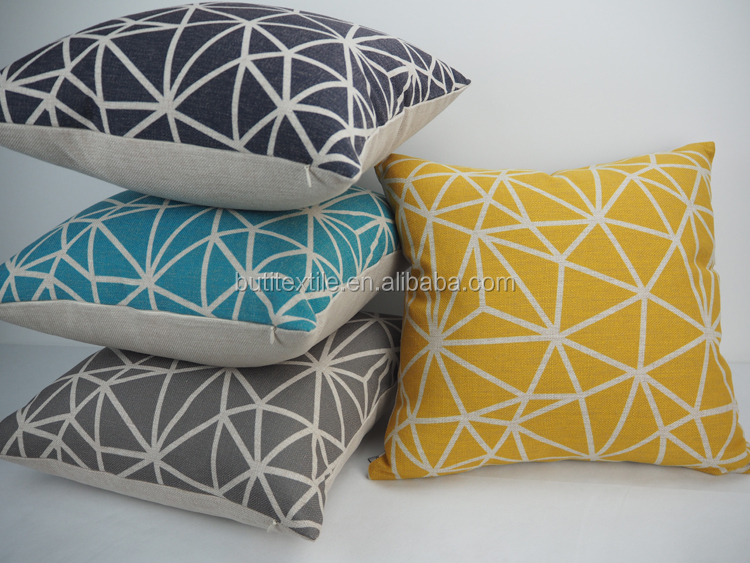 装飾的な投球の枕の家の装飾印刷された最新のデザイナークッションカバー仕入れ・メーカー・工場