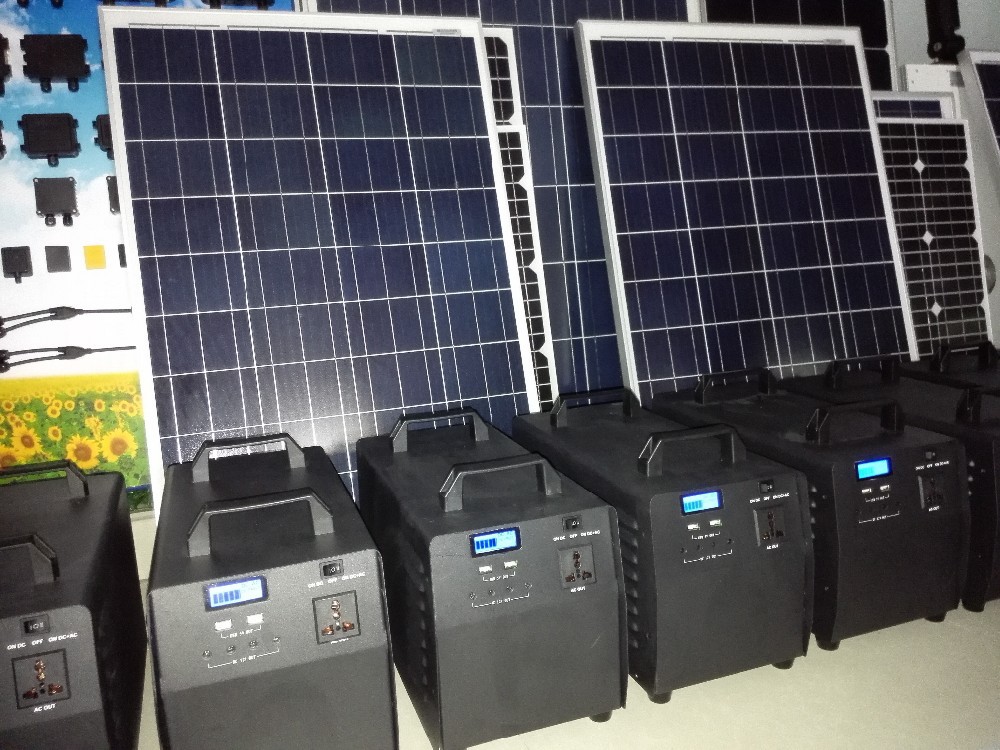 whole-house-220v-1000w-portable-solar-power-generator-running-solar