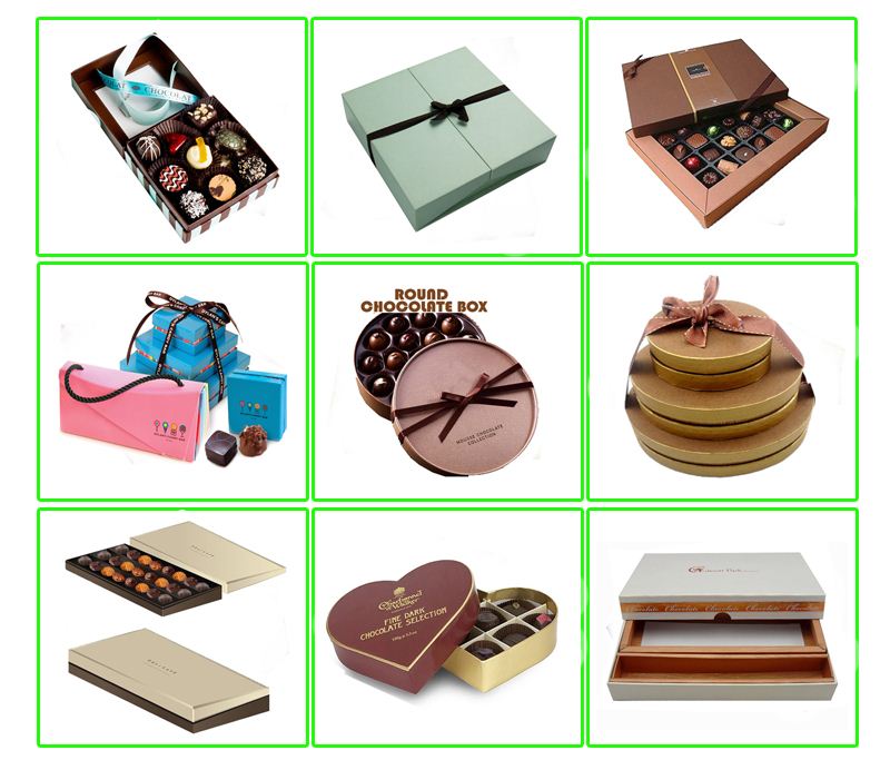 luxury chocolate packaging box