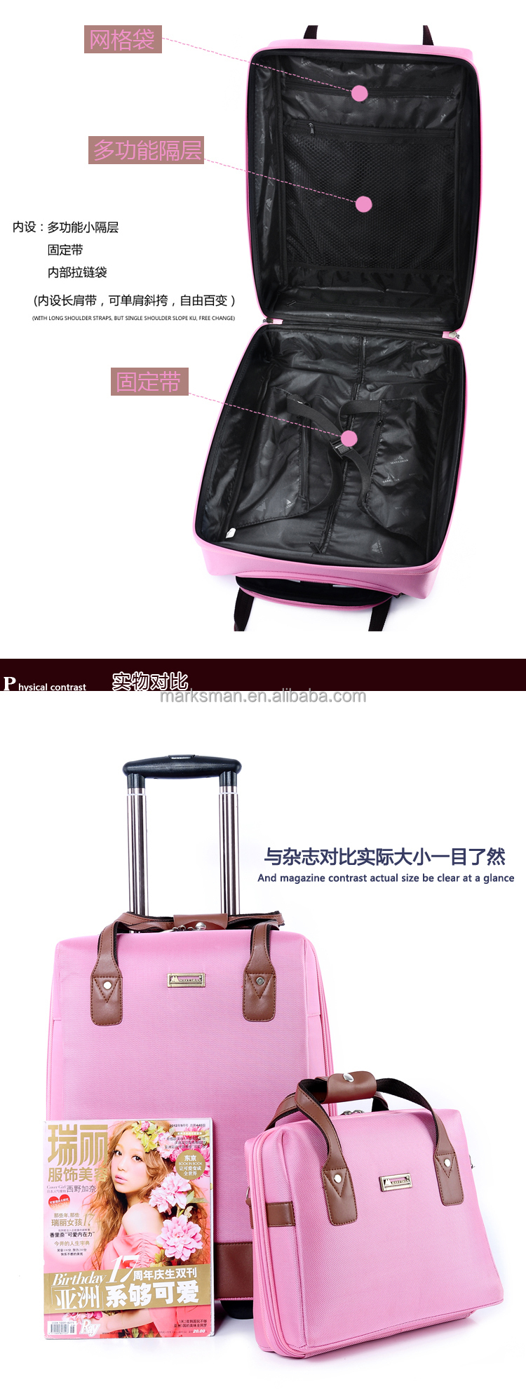 のラップトップケースとビジネス旅行トロリー荷物袋仕入れ・メーカー・工場