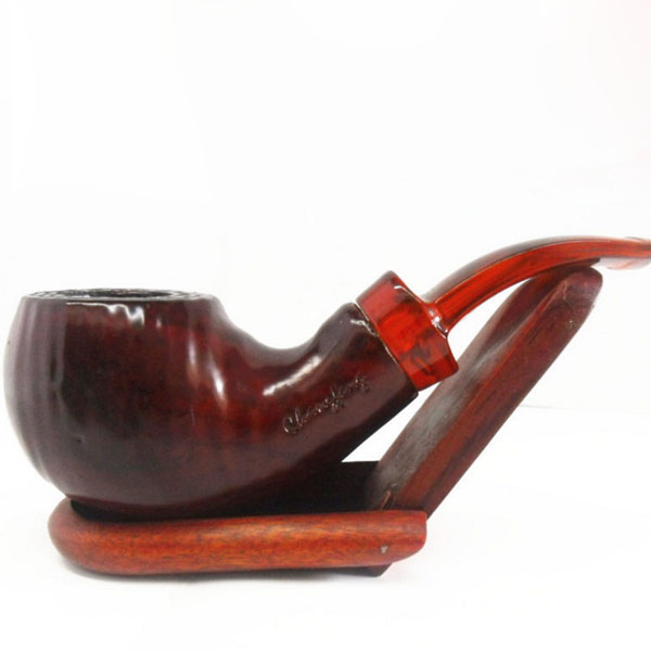 Red Mahogany Dry Herb Pipe Carved Wood Smoking Pipe Buy Bamboo Long