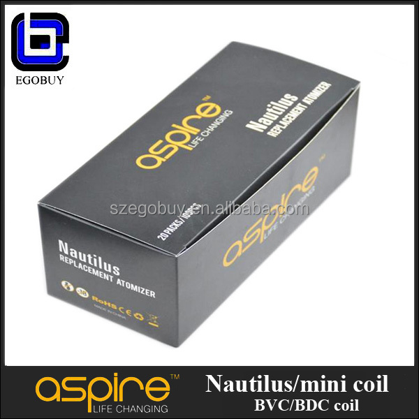 aspire nautilus atomizer mini nautilus aspire BVC/BDC coil for Aspire nautilus replacement tank