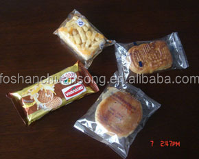 Horizontal multi-function flow packing machine for cookies / biscuits / maffin / wafer / bread / chocolate bar /candy DCTWB-250B