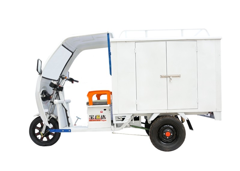 Widespread Use Cargo Tricycle With Closed Cabin Buy Electric Tricycle
