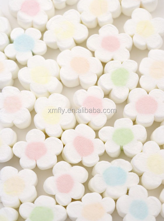 Colorful Custom Halal Marshmallow Soft Candy,China FLY price supplier