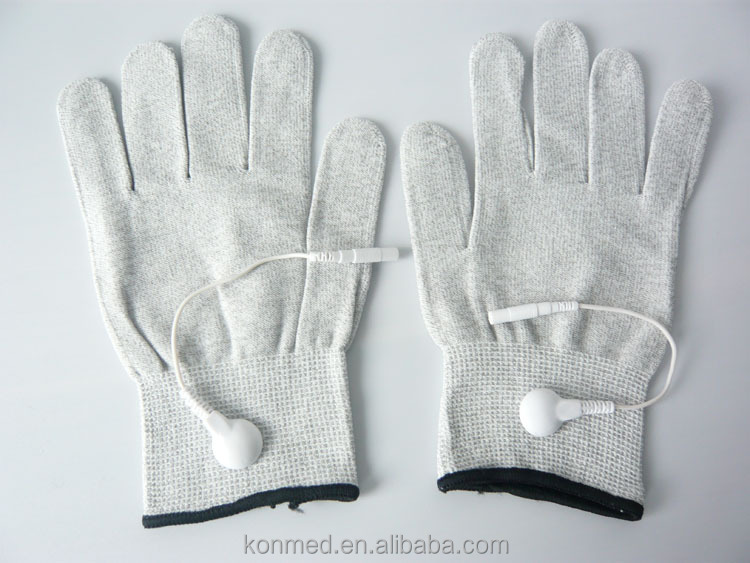 Tens stimulation tens ems gloves for electrotherapy with cheap price