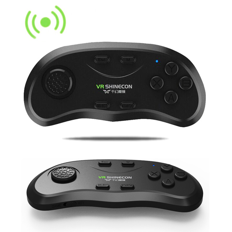 VR Shinecon Беспроводная Связь Bluetooth Пульт Дистанционного Джойстик Игровой Контроллер Ручка Геймпад Для Iphone/Android Универсальный Работать с VR Очки