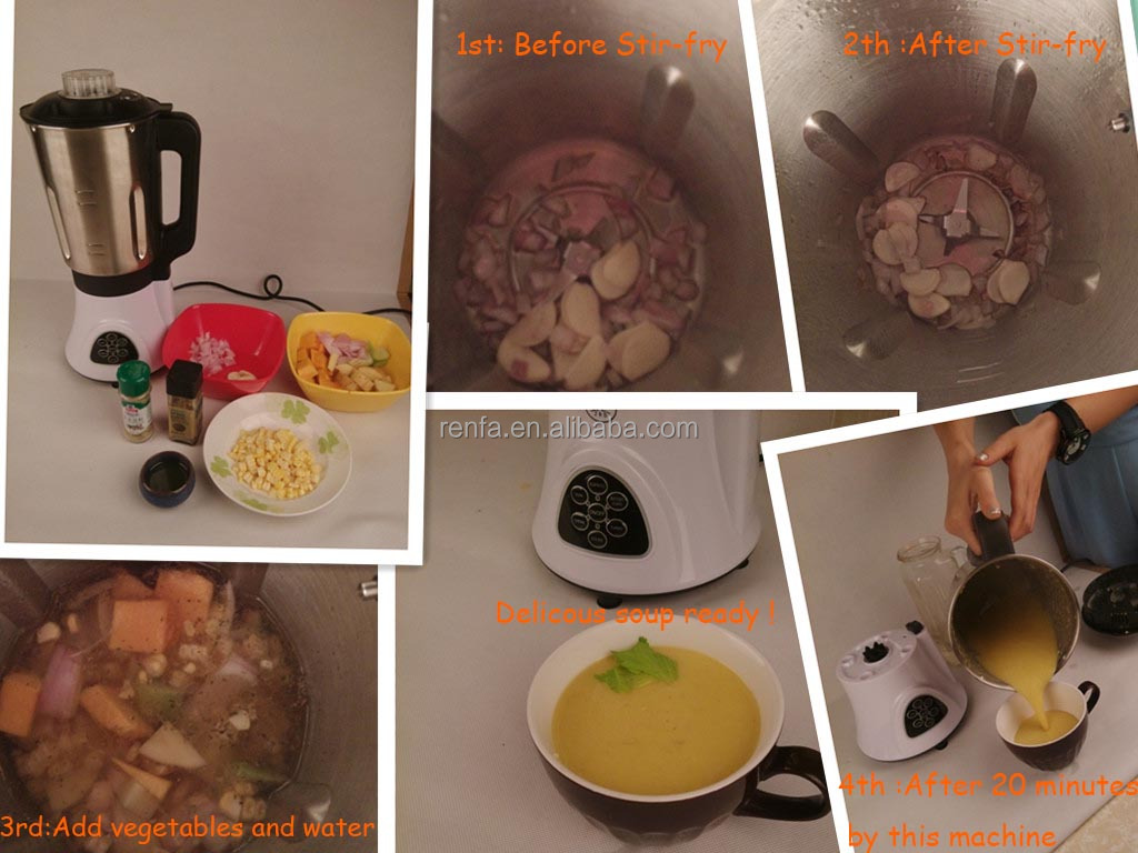 RC138A smoothie blender& SOUP MAKER HOT SELL SHUNDE