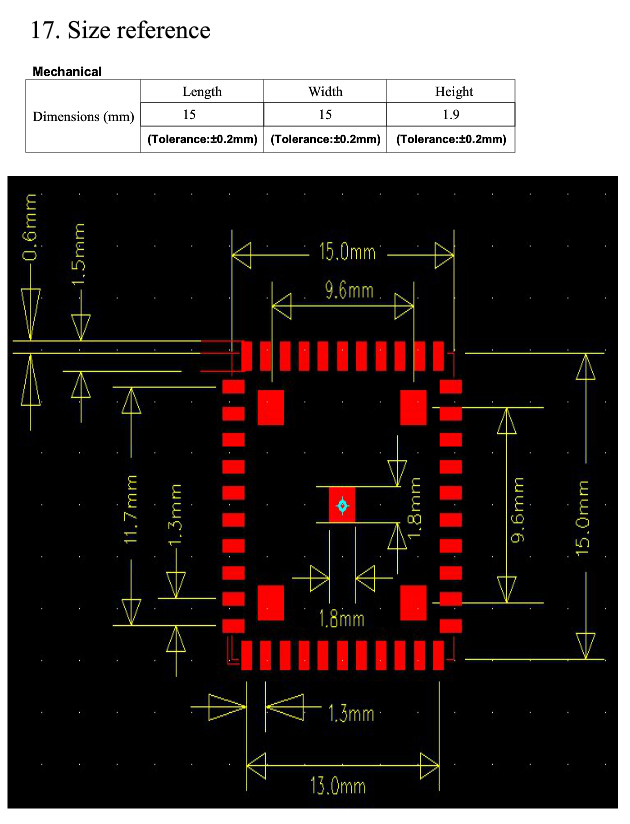 コンボモジュールmt662044ピンwl- sm01b- 6620- v1.015※14mmwifi: sdiobt/fm/gprs: uart仕入れ・メーカー・工場