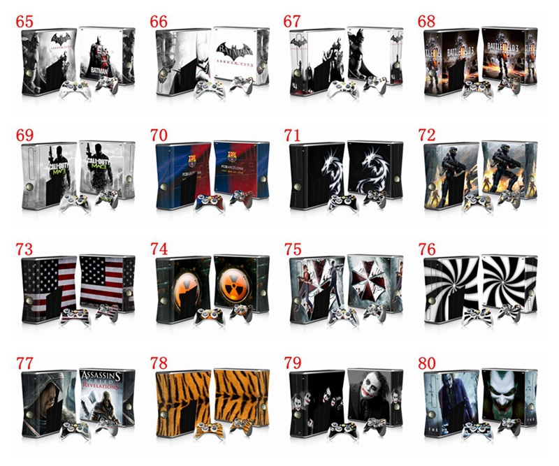 Hot selling Vinyl Decal stickers for xbox one stickers for PS3 skins for xbox 360 for Playstation 4 console skins
