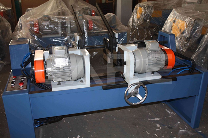 auto double head pipe chamfering machine