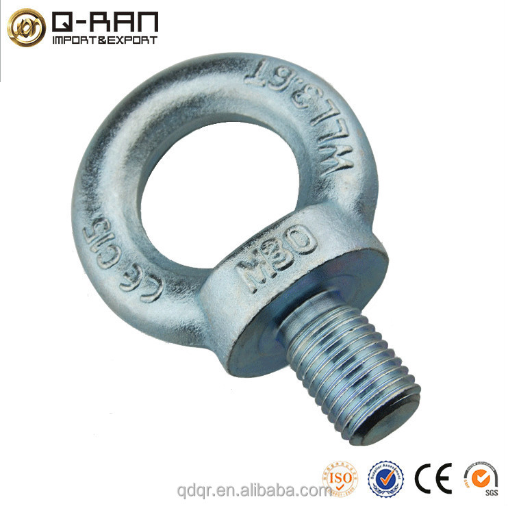 Galvanized Din 580 Eye Bolt M16 Anchor Rigging Buy Eye Bolt Anchor