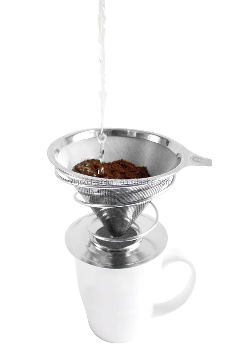 再利用可能なペーパーレスドリップコーヒーフィルターカップ仕入れ・メーカー・工場