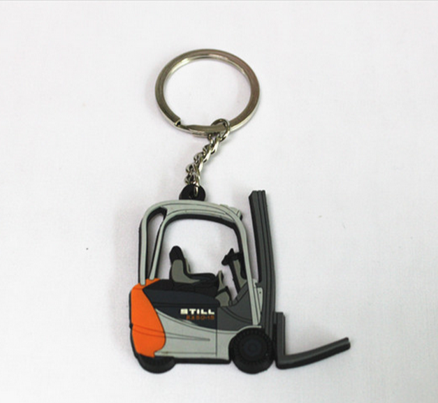 Promotion Gifts Custom Pvc Forklift Keychain Buy Forklift Keychain