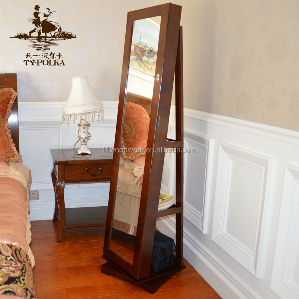 Specchio girevole armadio gioielli armoire gioielli dalla cina con ...