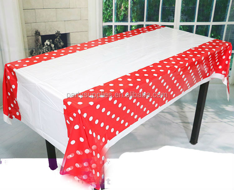Kid S Birthday Christmas Party Decoration Plastic Tablecloth Buy