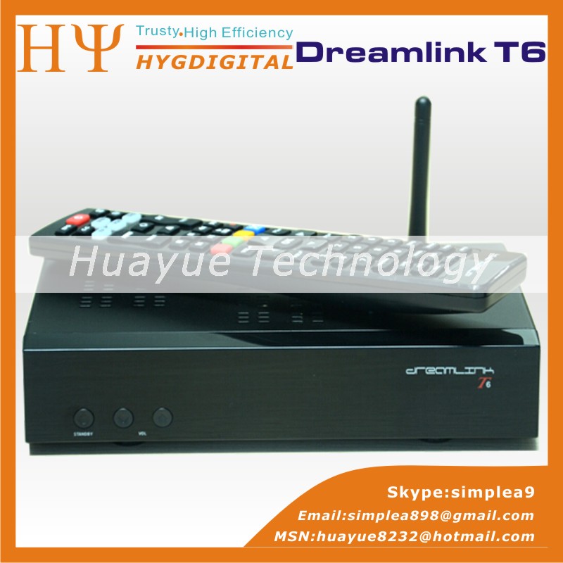 Dreamlink T6 HD Satellite Receiver XBMC KODI IPTV DL-300 MAG250 MAG254 for North America