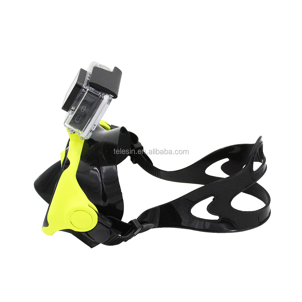 暑い夏のプロモーションアイテム! シリコーンおよび強化ガラスダイビング用マスクとＧＯＰＲＯsjアクションカメラ仕入れ・メーカー・工場