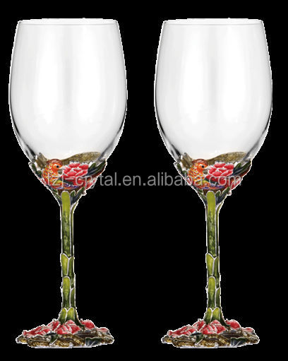 Factory Direct Sales!! Crystal Flewer Champagne Glass