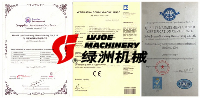 全自動塩化ビニル樹脂積層石膏天井ボードの生産ライン/machine/植物/equipment仕入れ・メーカー・工場