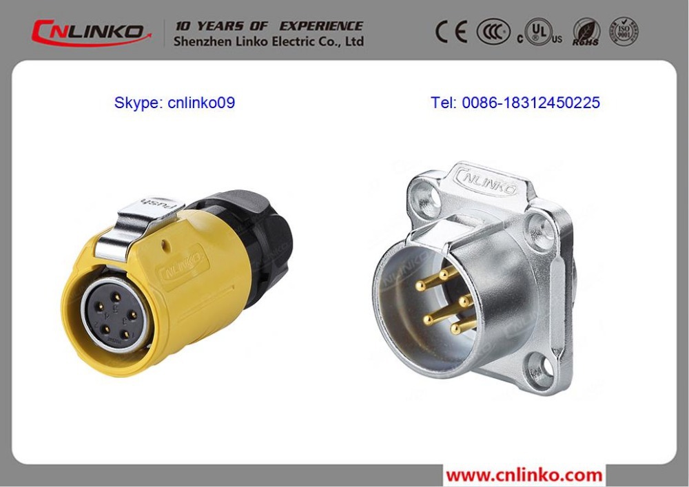 防水cnl<em></em>inko5ピンの電源led照明用コネクタ仕入れ・メーカー・工場