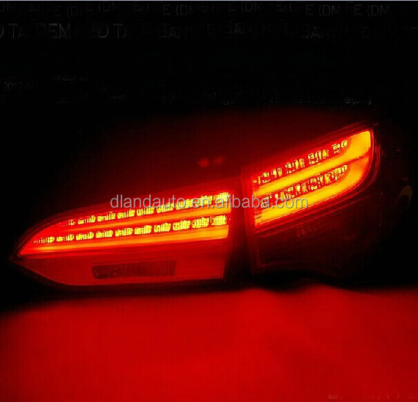 導光ix45dlandサンタフェ車のテールライトled/リアランプアセンブリv1,現代のための問屋・仕入れ・卸・卸売り