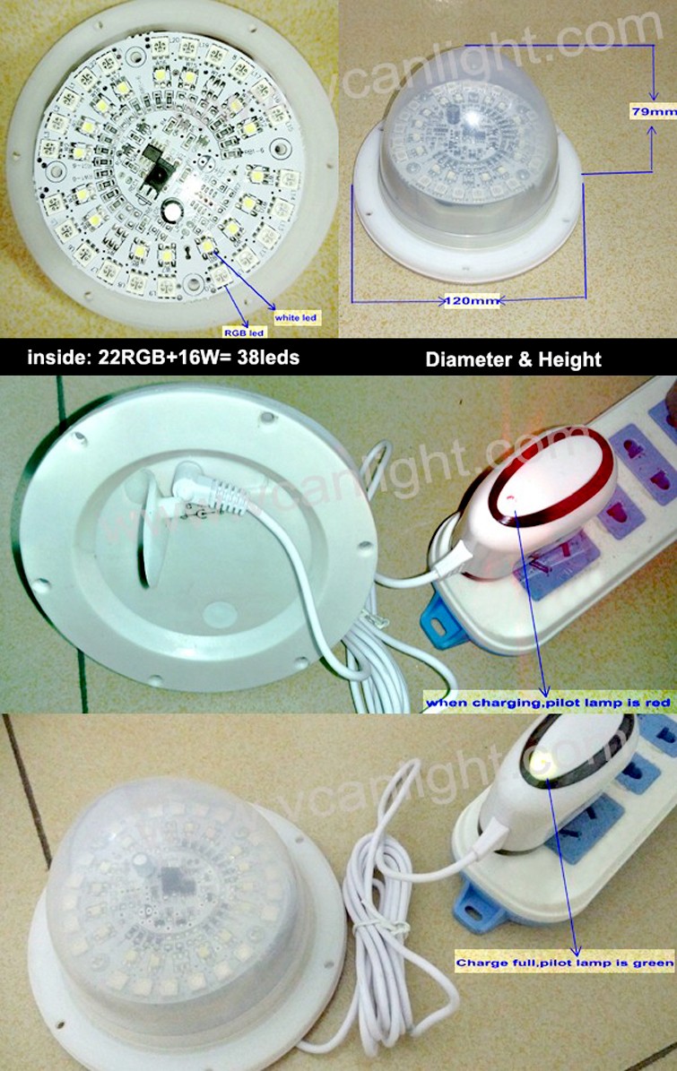 rechargeable waterproof rgbw 16 colors change led light with remote control.jpg