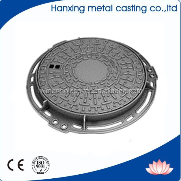 drainage roadside nodular cast iron manhole covers sewage cover