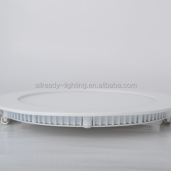 CE&RoHs Approved AC85-265V high bright slim 18W round led panel white/warm white 1000LM SMD3014 round LED panel diameter 240mm問屋・仕入れ・卸・卸売り