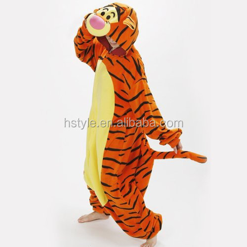 ユニセックス大人アニメコスプレ衣装onesiehfc051ティガーの動物のパジャマ仕入れ・メーカー・工場