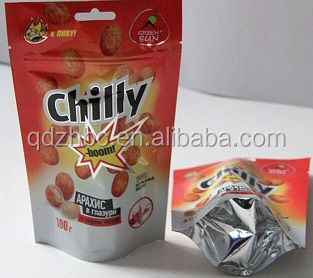 Resealable Stand Up Pouches For Cookies Qingdao
