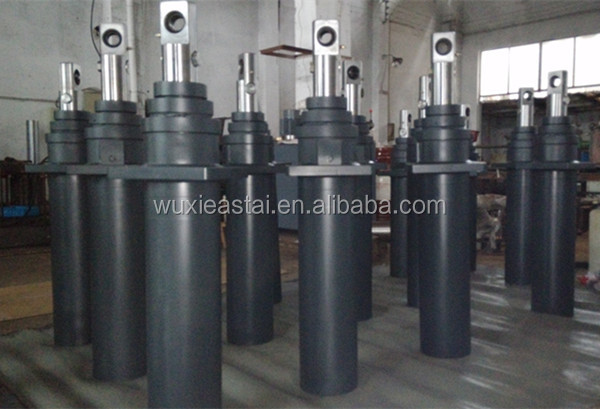 Double Acting Three Four Five Stages Telescopic Hydraulic Cylinder