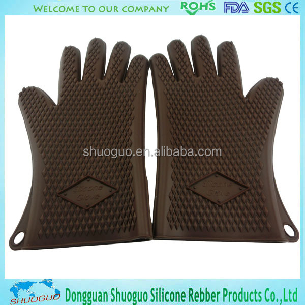 フォブ中国のサプライヤー卸売シリコン台所用品のため手袋シリコン手袋問屋・仕入れ・卸・卸売り