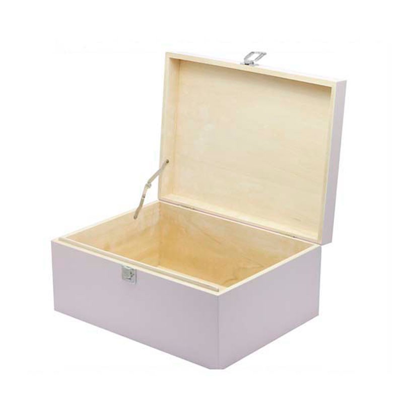 White Finished Plain Wooden Toy Storage Box For Kids Buy Wooden Toy
