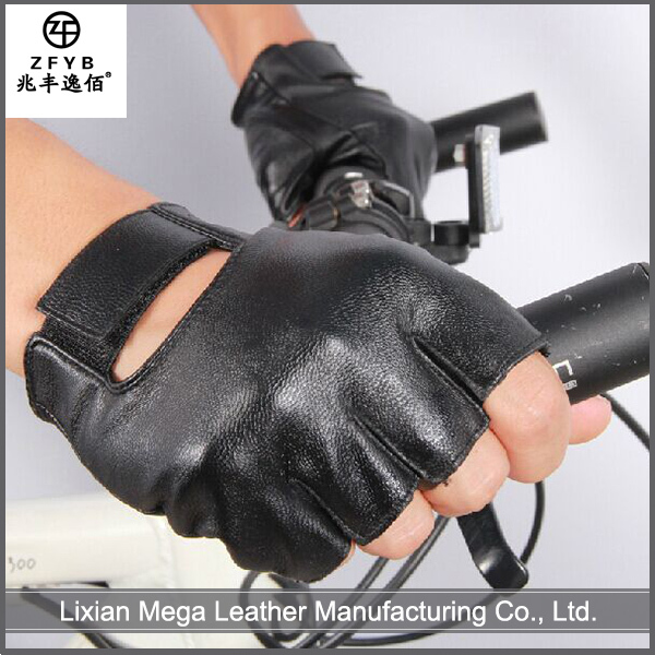 China Supplier High Quality Leather Gloves No Fingers Buy Leather