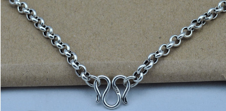 100-Pure-Silver-men-women-necklace-Wholesale-925-Sterling-Silver-necklace-Thai-silver-jewelry-sweater-chain (1)