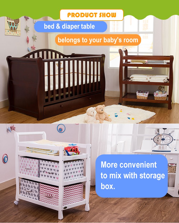 Solid Wood Baby Diaper Changing Table Toys Storage Shelf Buy Diaper