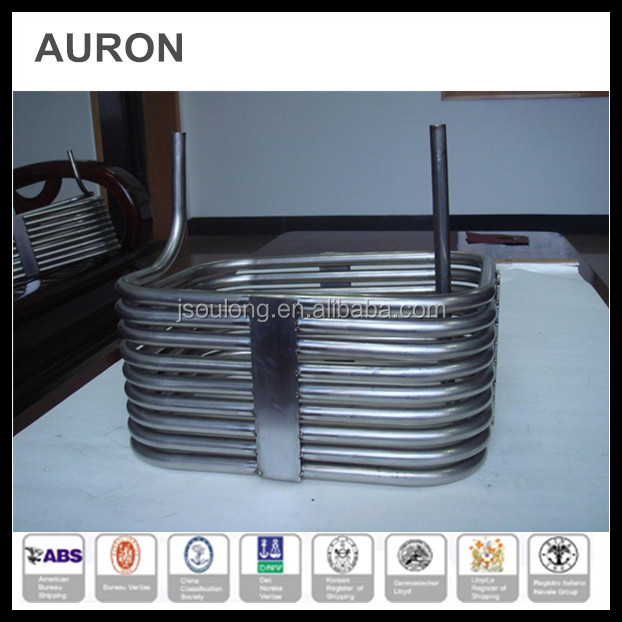 Auron/heatwelltp304lrefrigerationコイルパイプ/tp321冷凍コイルチューブ/ss冷凍コイル熱問屋・仕入れ・卸・卸売り