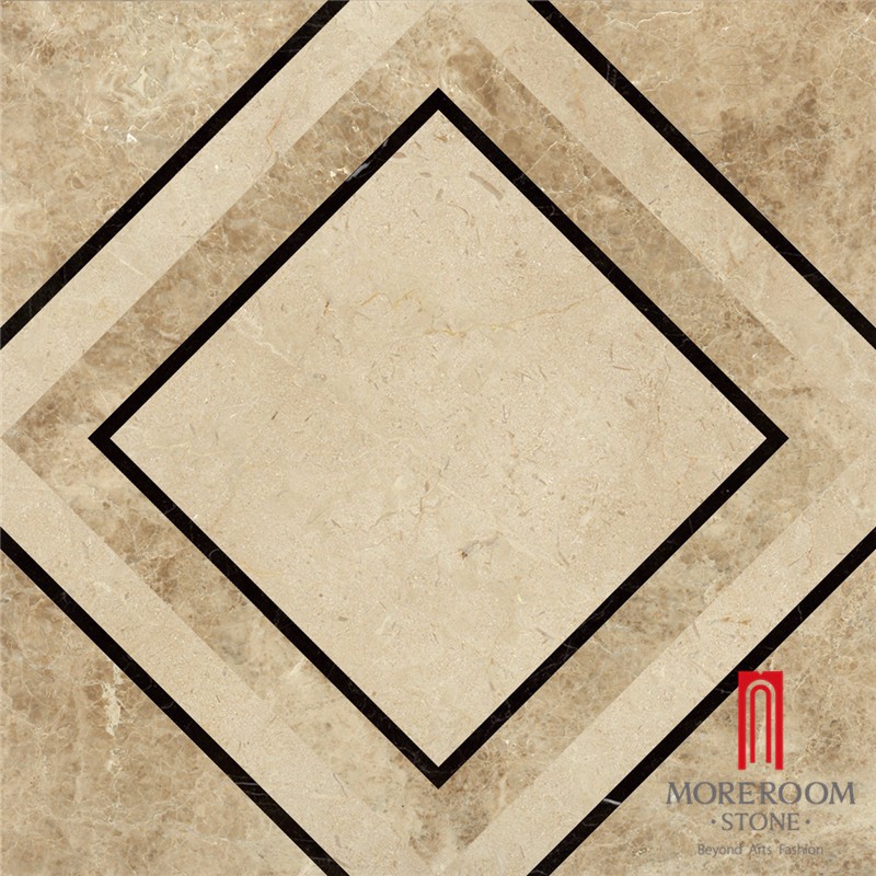 Crema Cappuccino Beige Laminated Floor Decors Marble (1).jpg