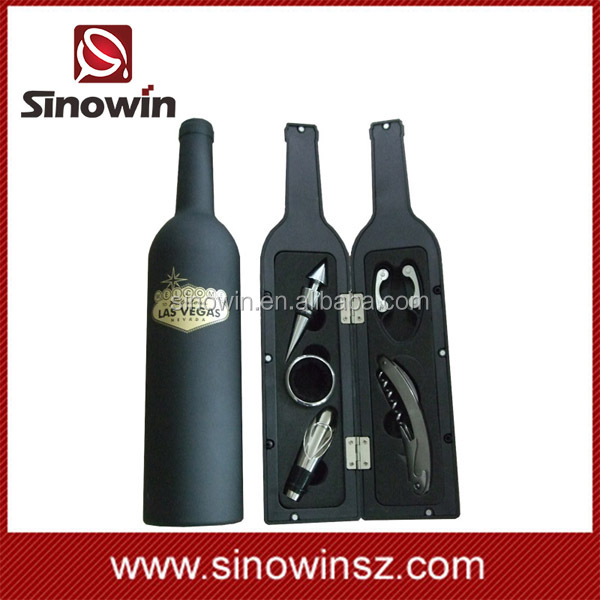 プロモーションボトル2014年ロゴがプリントさの形状のワインセット問屋・仕入れ・卸・卸売り