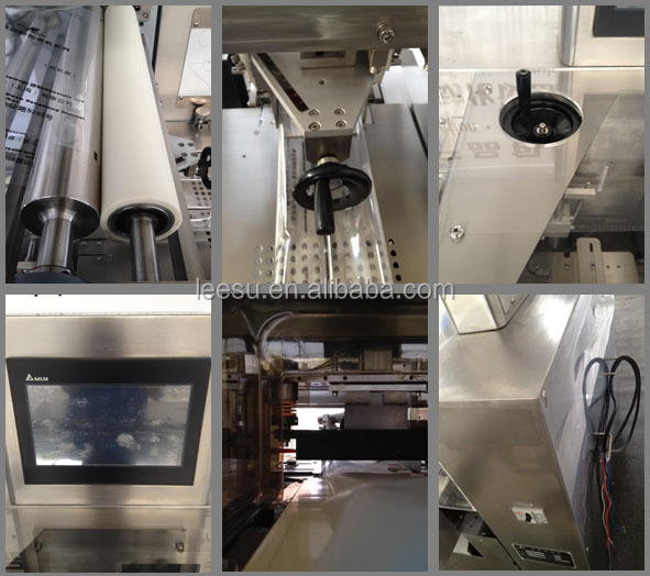 SGM080-3A-P/T Horizontal Flow Automatic Pillow Chewing Gum Packing Machine