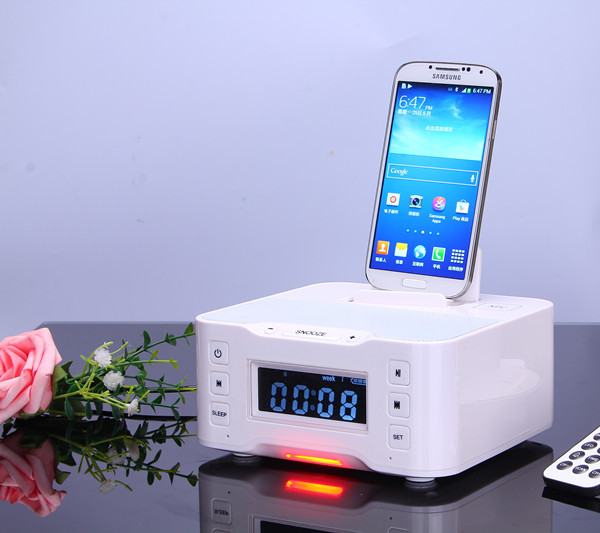 ホテルスピーカードッキングステーションのbluetoothfmラジオ目覚まし時計仕入れ・メーカー・工場