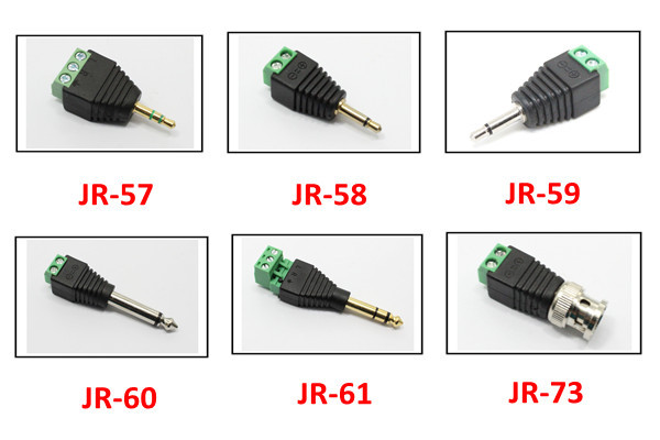 Jrcctvシステムオスrca端子台への緑、 jr-r59-1仕入れ・メーカー・工場