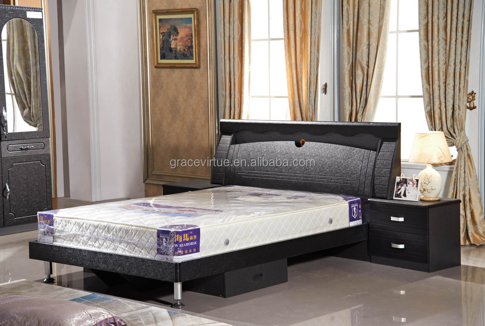 Factory Wholesale King Size Mdf Bed Set Bedroom Furniture Buy King