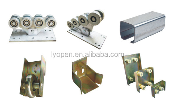 industrielle porte coulissante rail roue de zinc-autres accessoires